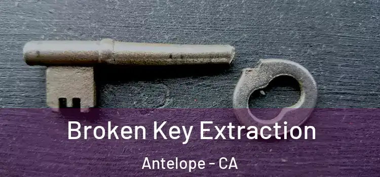  Broken Key Extraction Antelope - CA