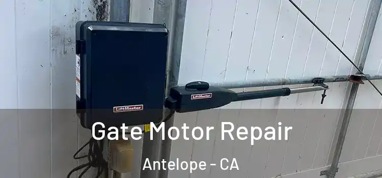 Gate Motor Repair Antelope - CA